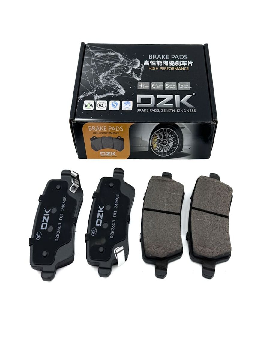 EXEED RX. Передние "КЕРАМИЧЕСКИЕ" тормозные колодки DZK. T22-3501080 - Миниатюра 1
