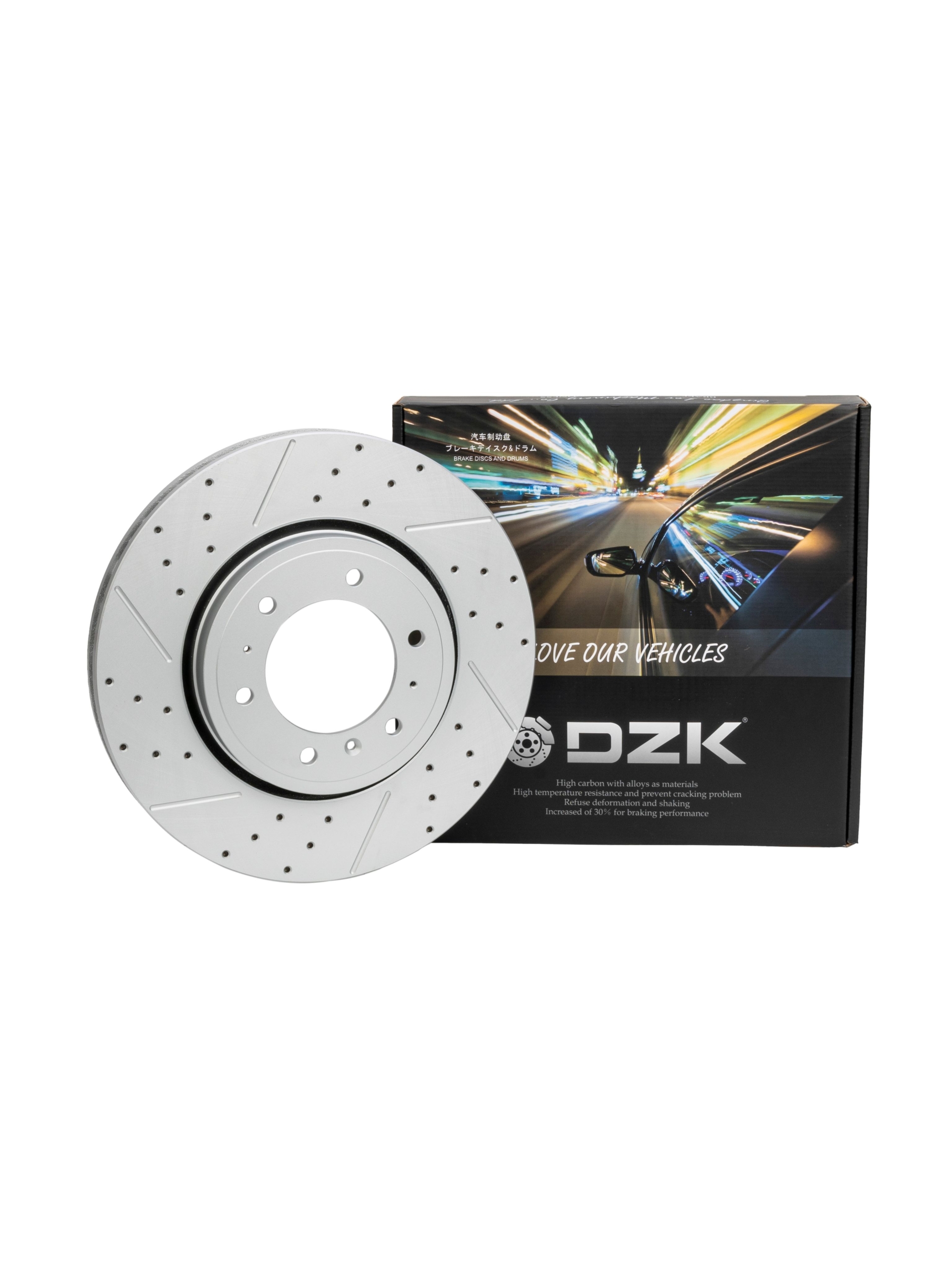 GAC M8 GEN 2. Задние вентилируемые тормозные диски DZK. 3520006DRS0100 - Миниатюра 1